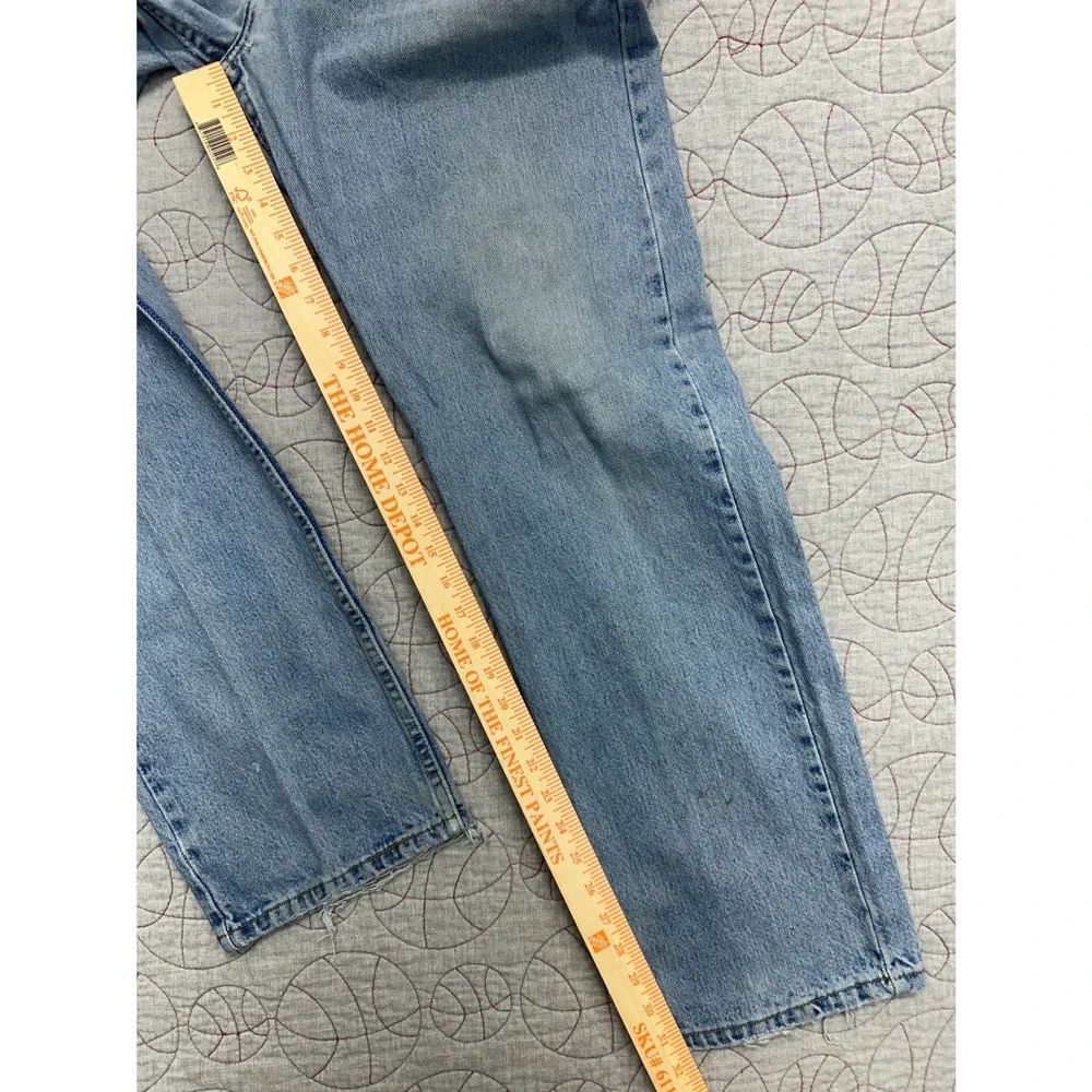 Levi's 505 Straight Leg Light Wash VTG 90s USA Made / Men's 38x32